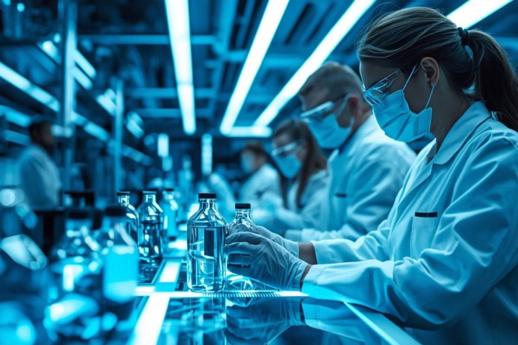 ArganOil Nano Shot nanotechnology laboratory research process