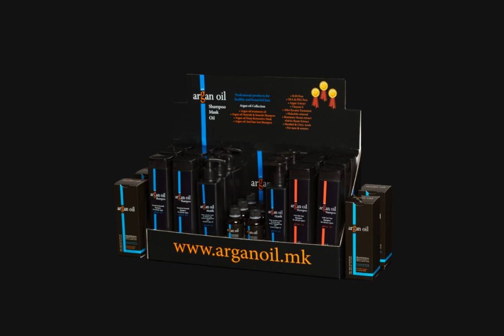 ArganOil Anti-Hair Loss Shampoo professional nano technology formula with rosemary and sage extracts for stronger hair roots and scalp care